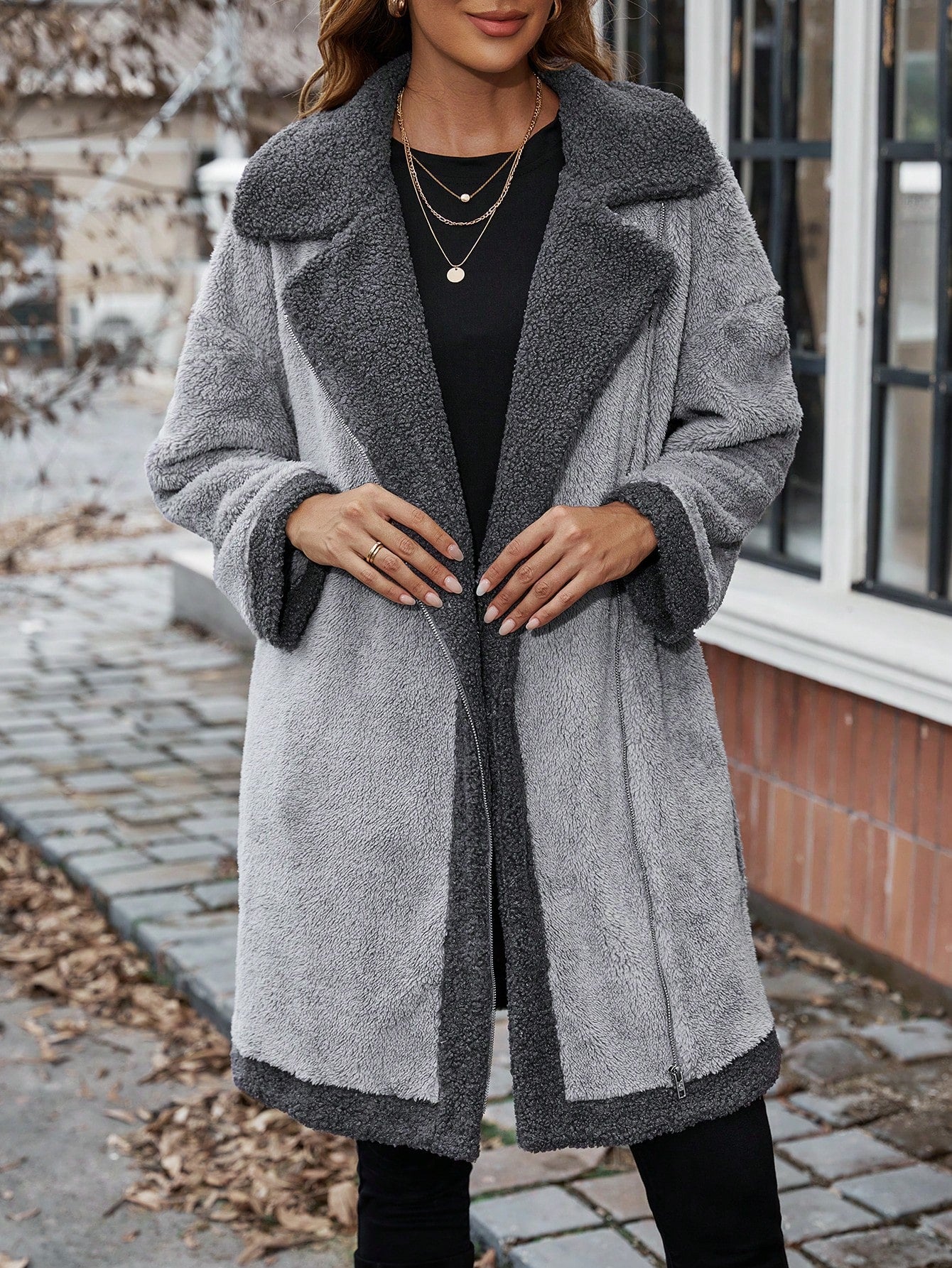 Chic and Cozy: LUNE Teddy - Coat