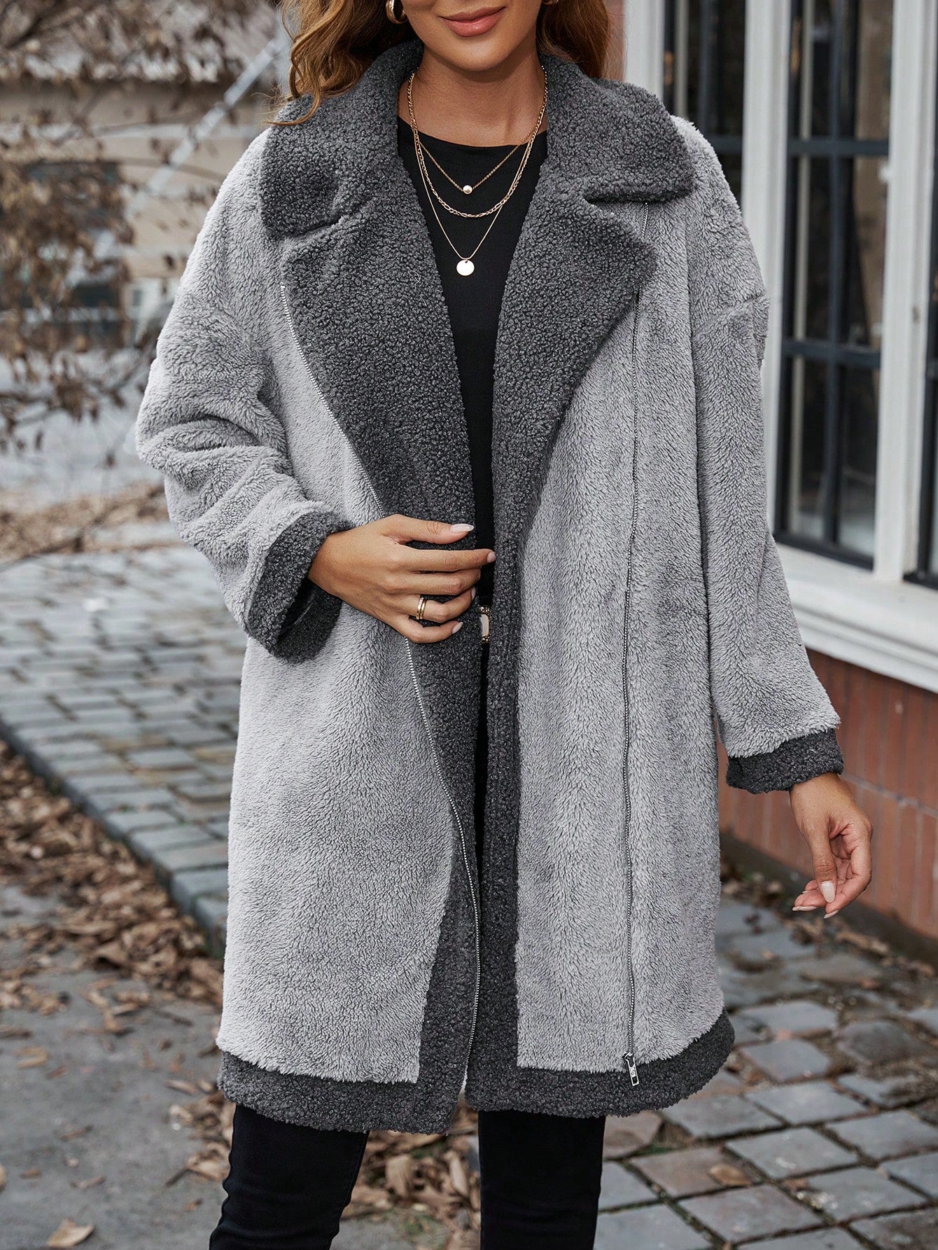 Chic and Cozy: LUNE Teddy - Coat