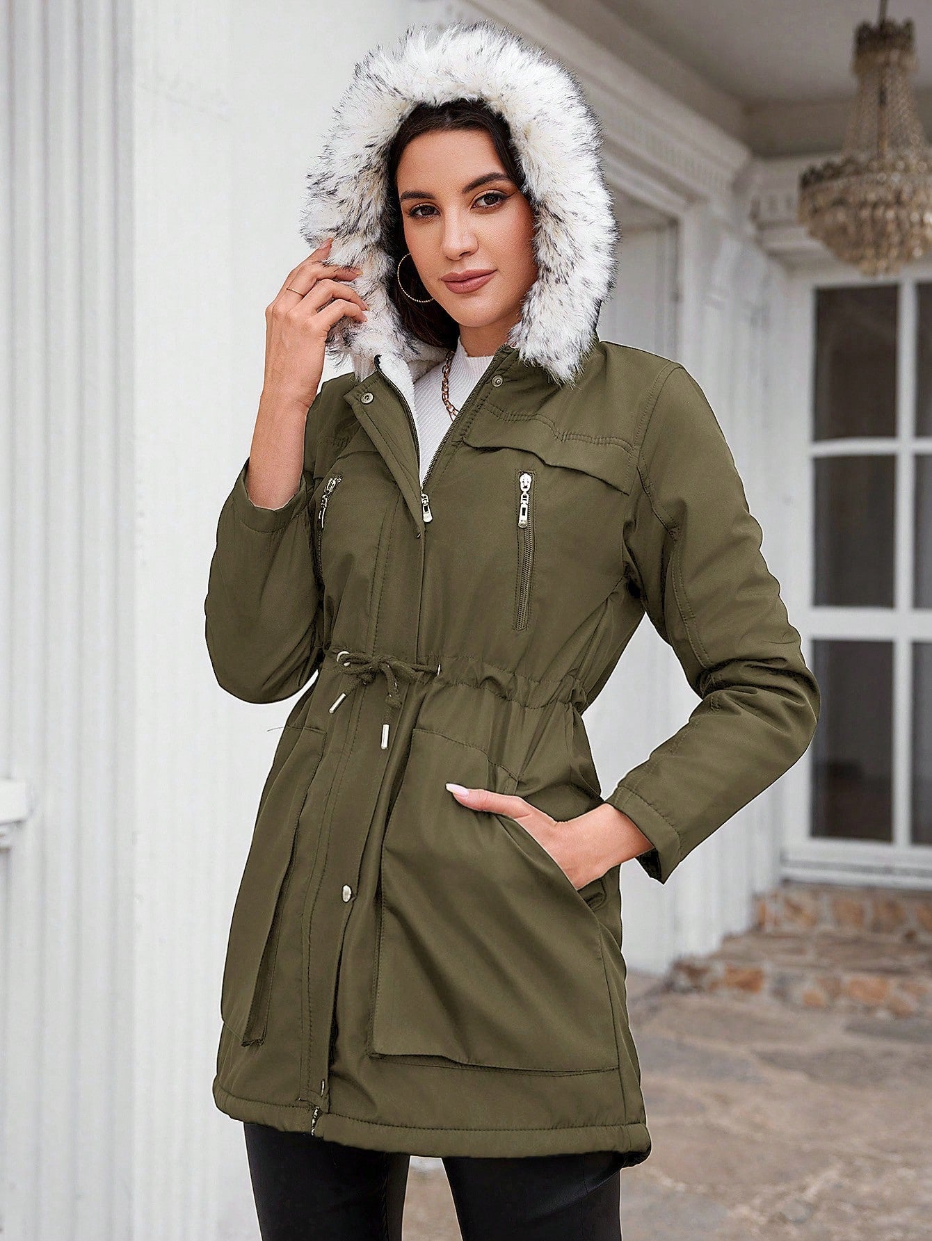 Chic Parka Jacket