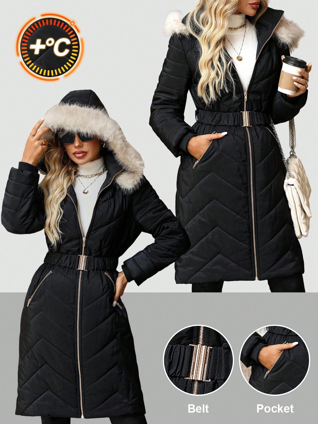 Chic Parka Winter Coat