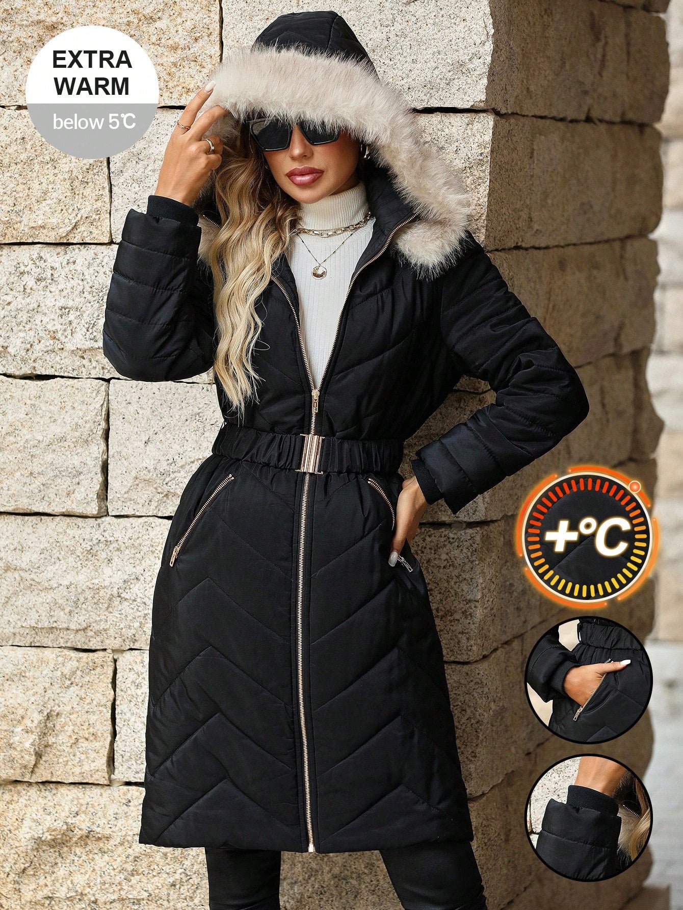 Chic Parka Winter Coat