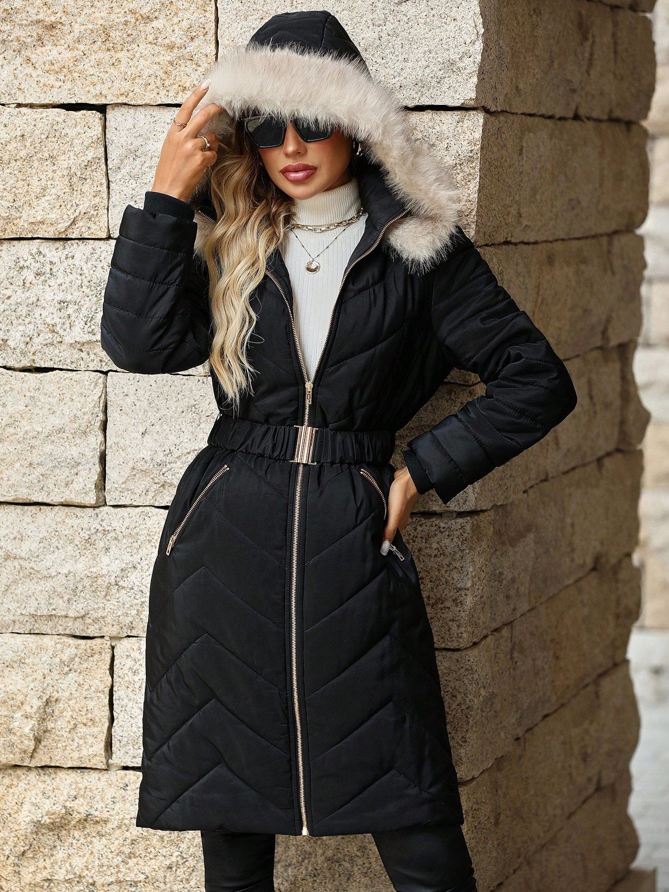 Chic Parka Winter Coat