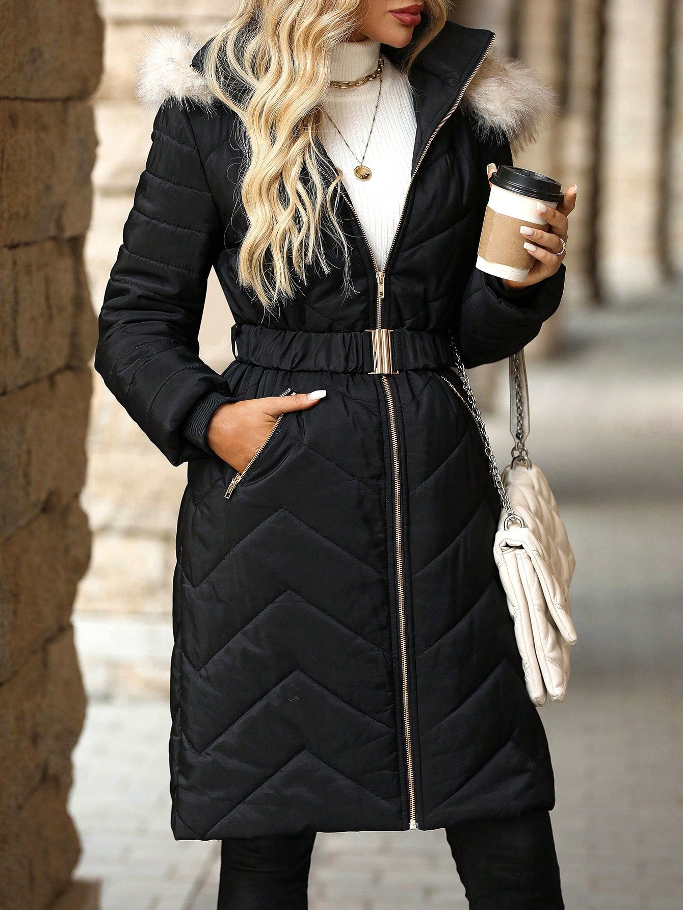 Chic Parka Winter Coat