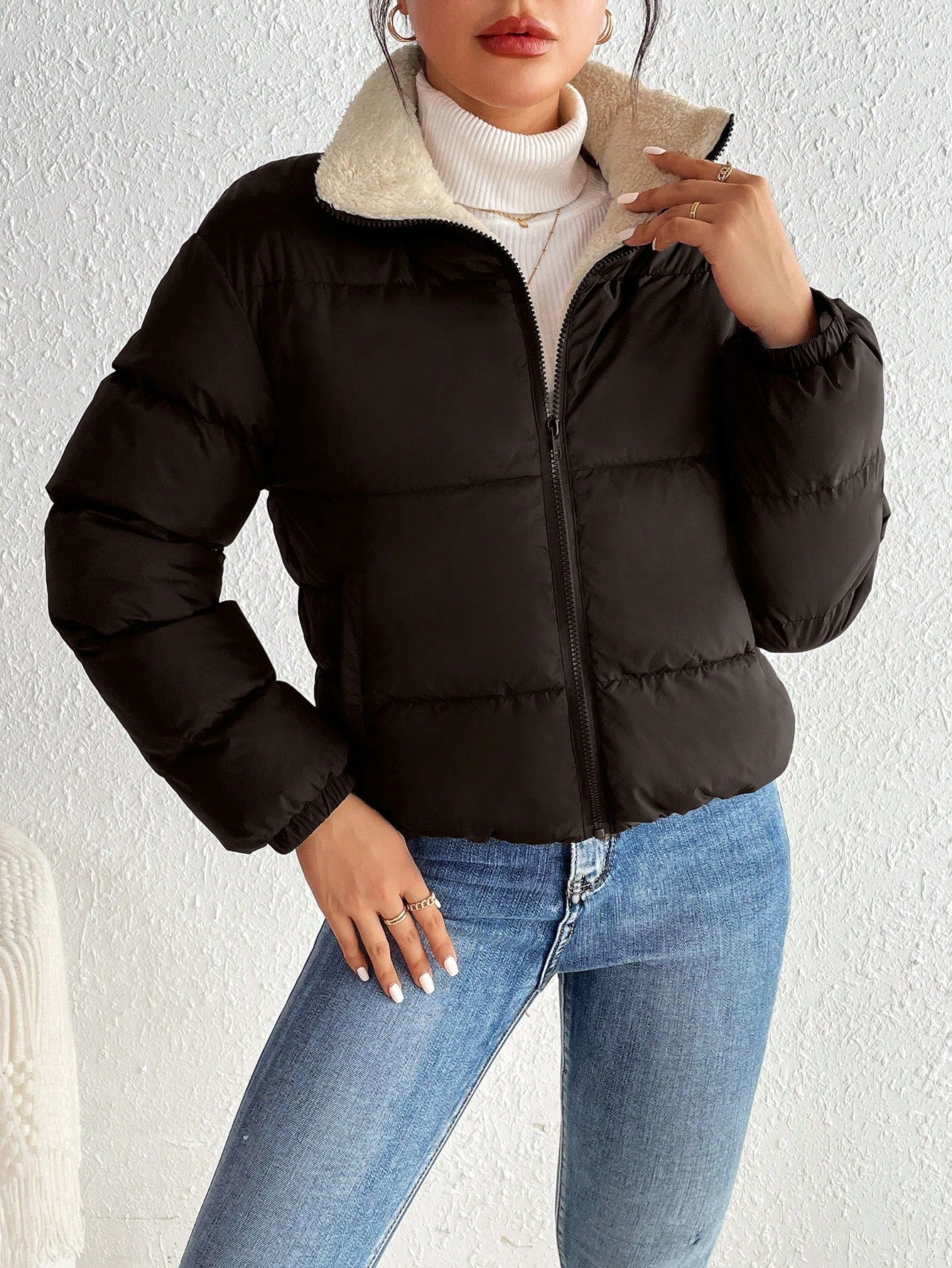 Cozy Chic: Frenchy Casual Coat