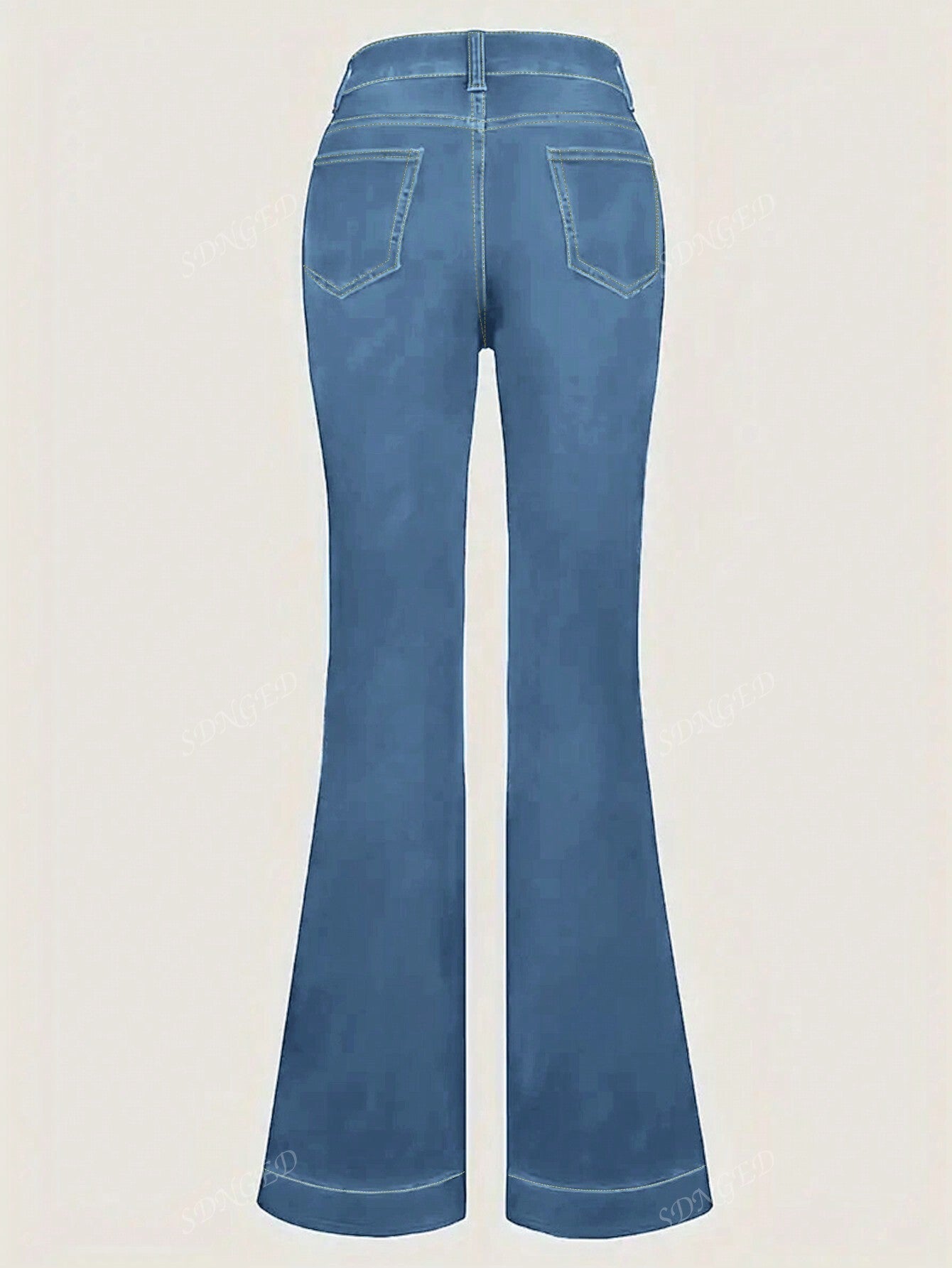 2024 Chic American Style Elastic Flared Jeans