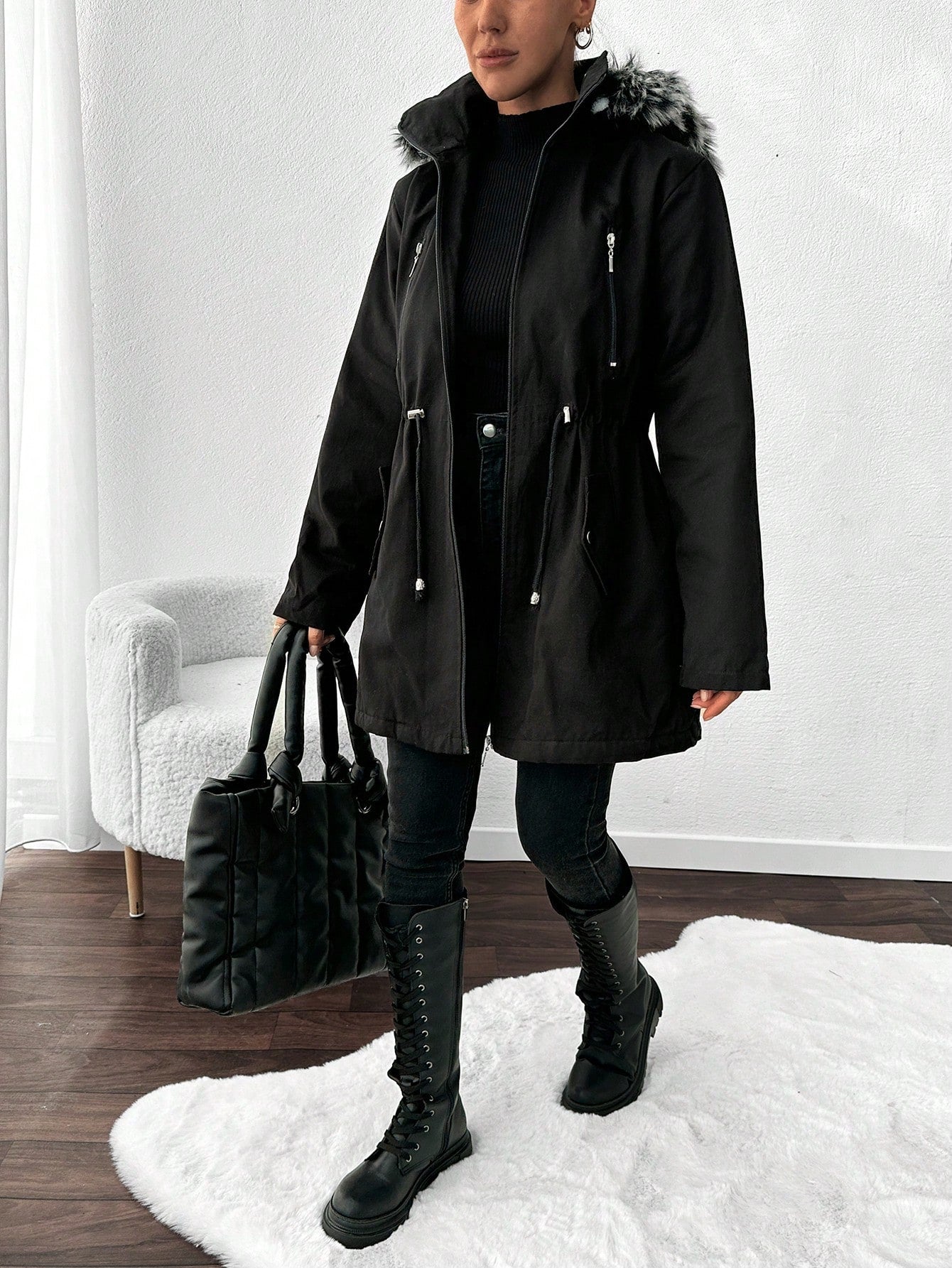 Cozy Chic: Parka Coat