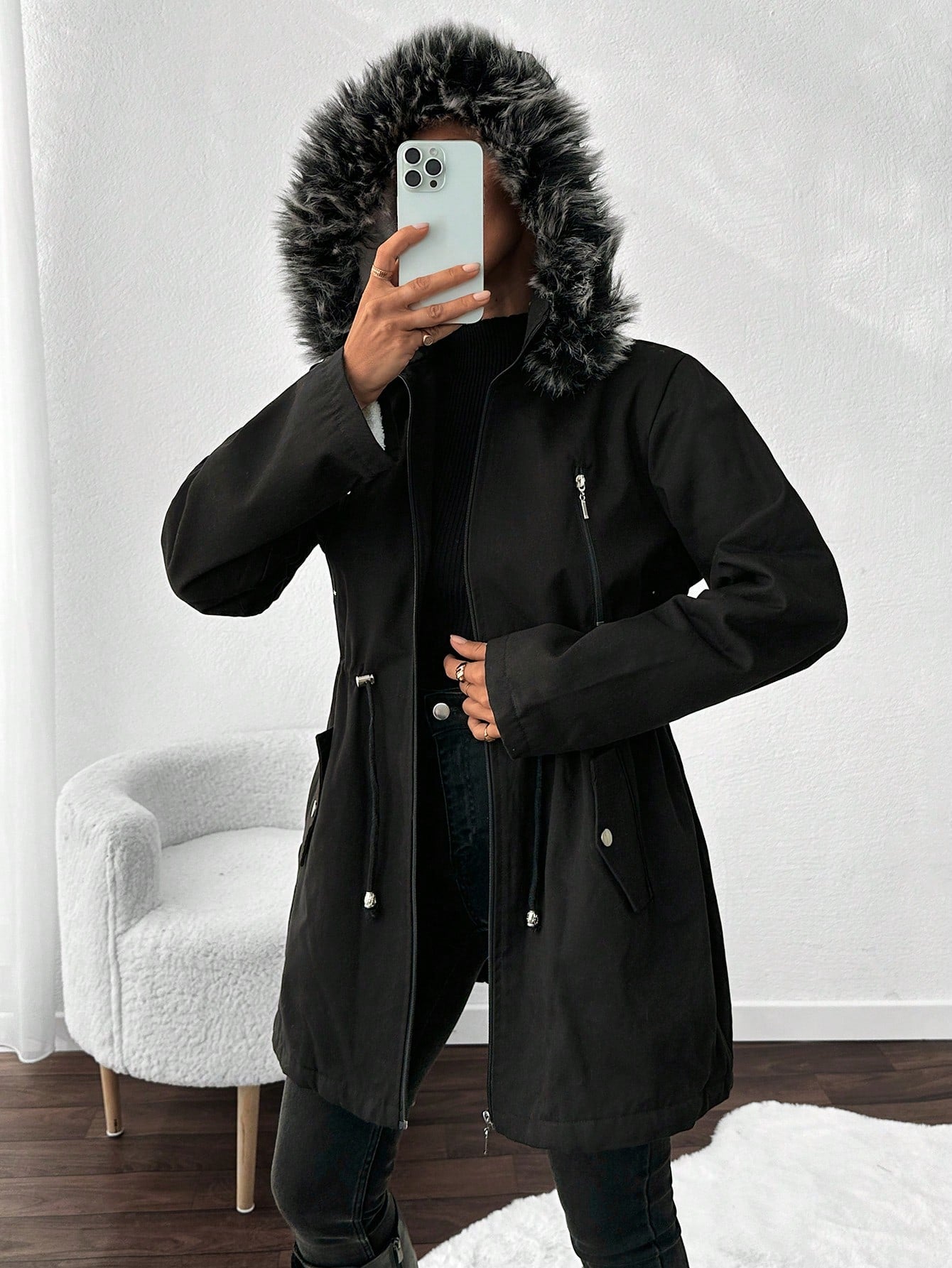 Cozy Chic: Parka Coat