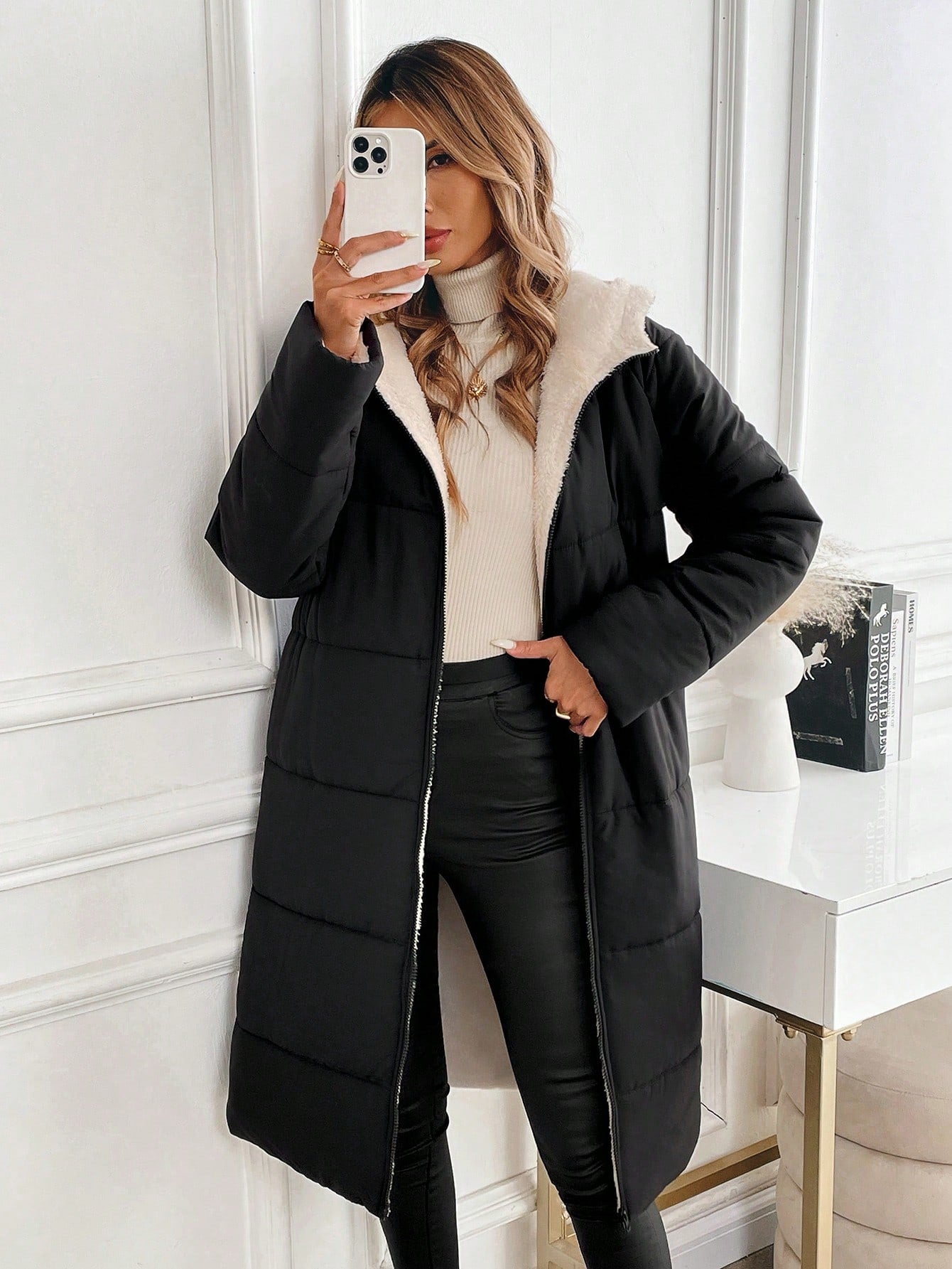 Cozy Chic: Teddy Coat