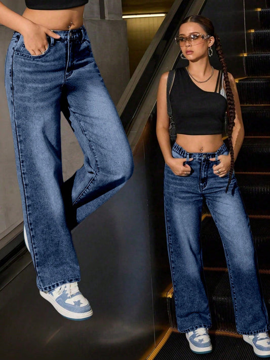 Trendy Denim Teen Girls - Comfortable